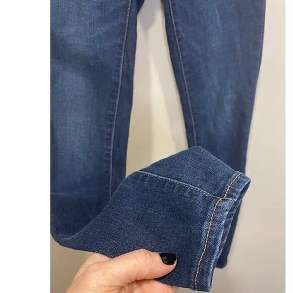 Madewell Women’s 9" Mid-Rise Skinny Jeans Size 26 Dark Wash - Picture 9 of 9